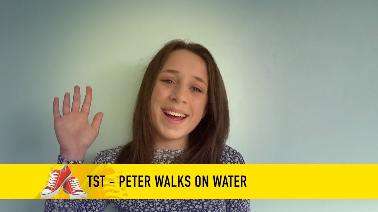 Peter walks on water